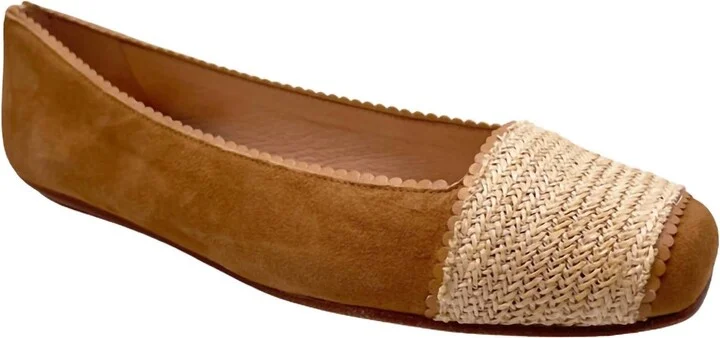 Women's Kody Ballet Flats In Cognac