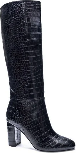 Women's Krafty Croco Boot - CHINESE LAUNDRY US7.5