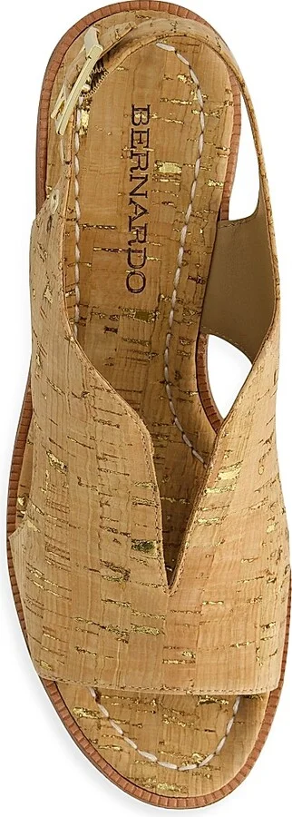 Women's Kuarta Wedge Sandals - Cork Gold Fleck - Size 6 - Image 3