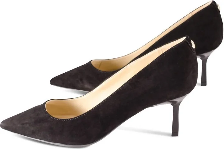 Women's Kumia Suede Stiletto Heels In Black