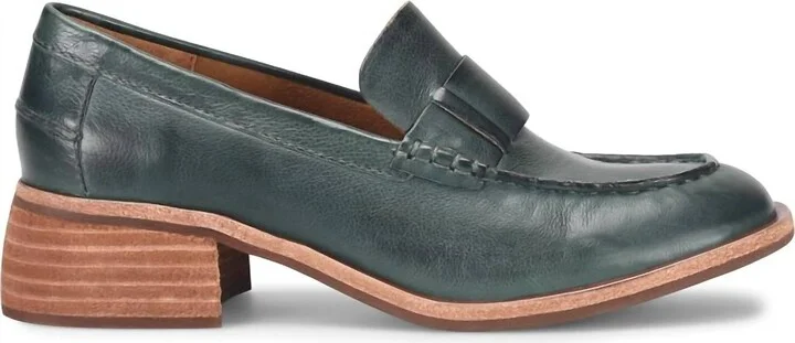 Women's Kya Loafer In Dark Green Pine