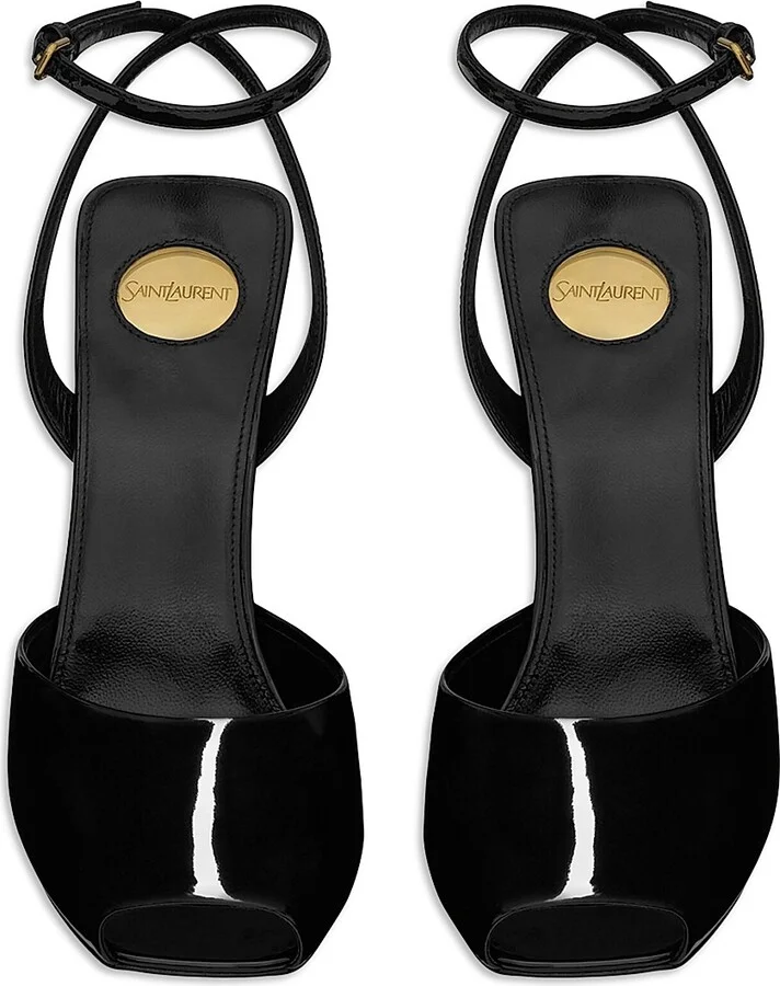 Women's La Scandale Wedges in Patent Leather - Black - Size 5 - Image 3