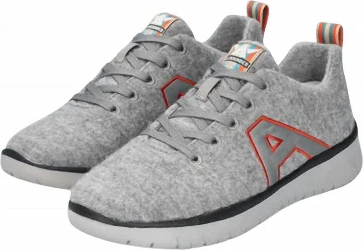 Women's La Viva Sneaker In Light Grey Merino
