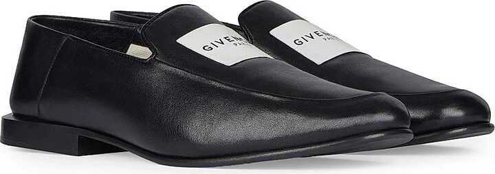 Women's Label Loafers in Leather - Black - Size 5 - Image 2