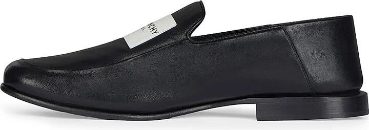 Women's Label Loafers in Leather - Black - Size 5 - Image 4