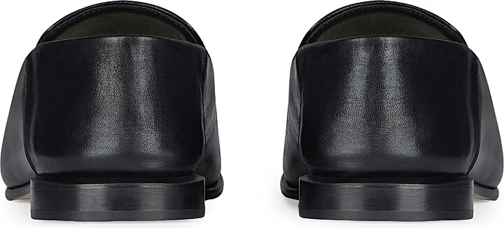 Women's Label Loafers in Leather - Black - Size 5 - Image 5