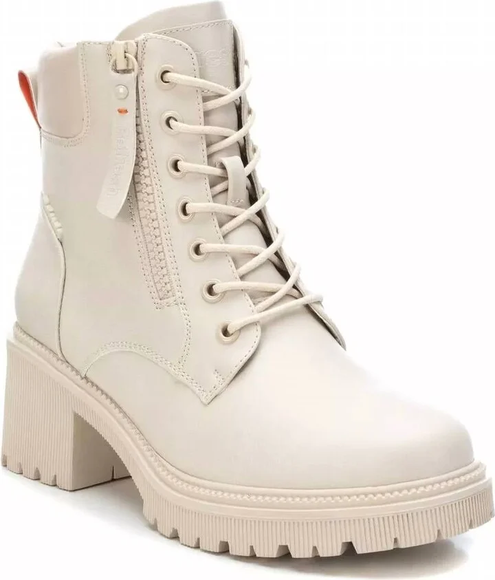 Women's Lace-Up Booties In Ice