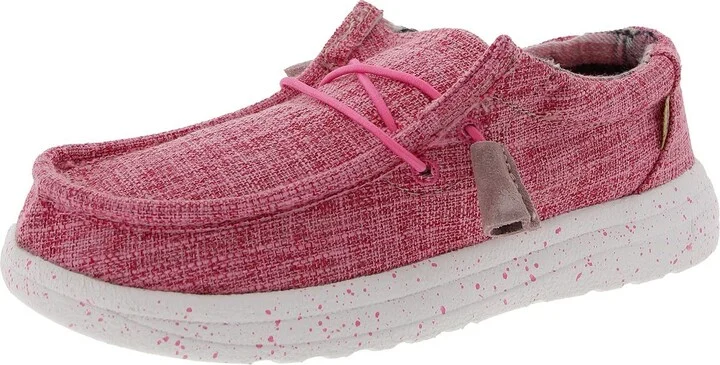 Womens Lace-Up Canvas Casual And Fashion Sneakers