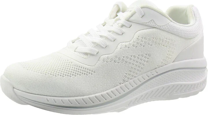 Womens Lace-Up Man Made Casual And Fashion Sneakers