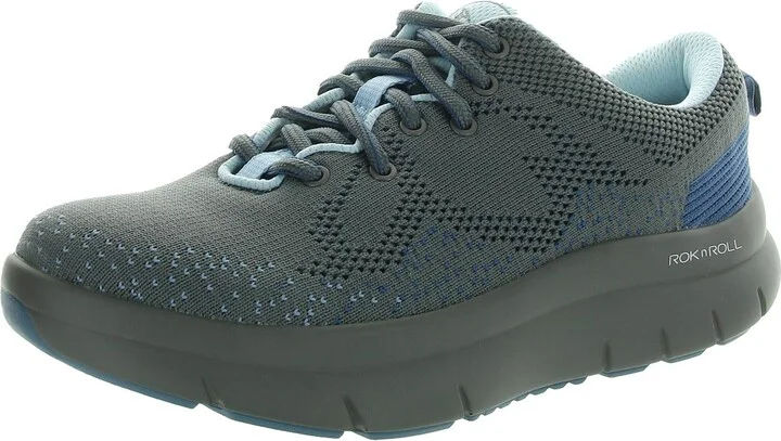 Womens Lace-Up Man Made Casual And Fashion Sneakers