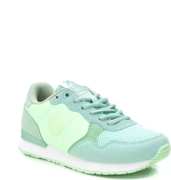 Women's Lace-Up Sneakers In Turquoise/aqua