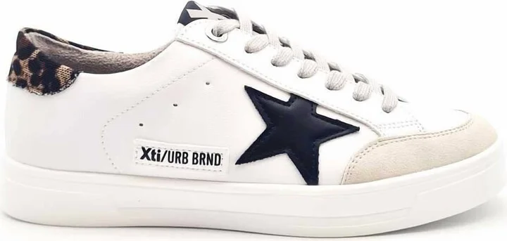 Women's Lace-Up Sneakers In White
