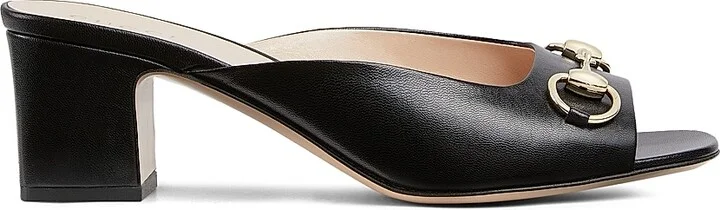 Women's Lady Horsebit Leather Sandals - Light Pink - Size 6.5 - Image 10