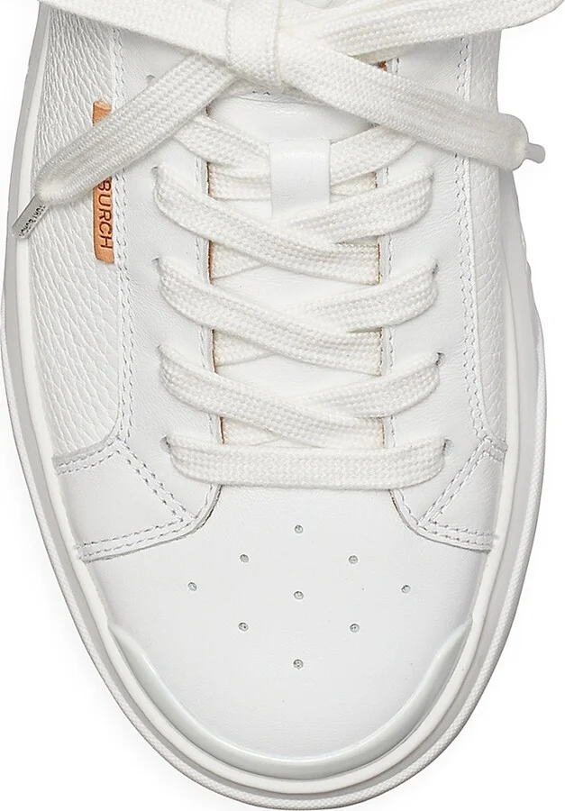 Women's Ladybug Leather Low-Top Sneakers - White - Size 10 - Image 3
