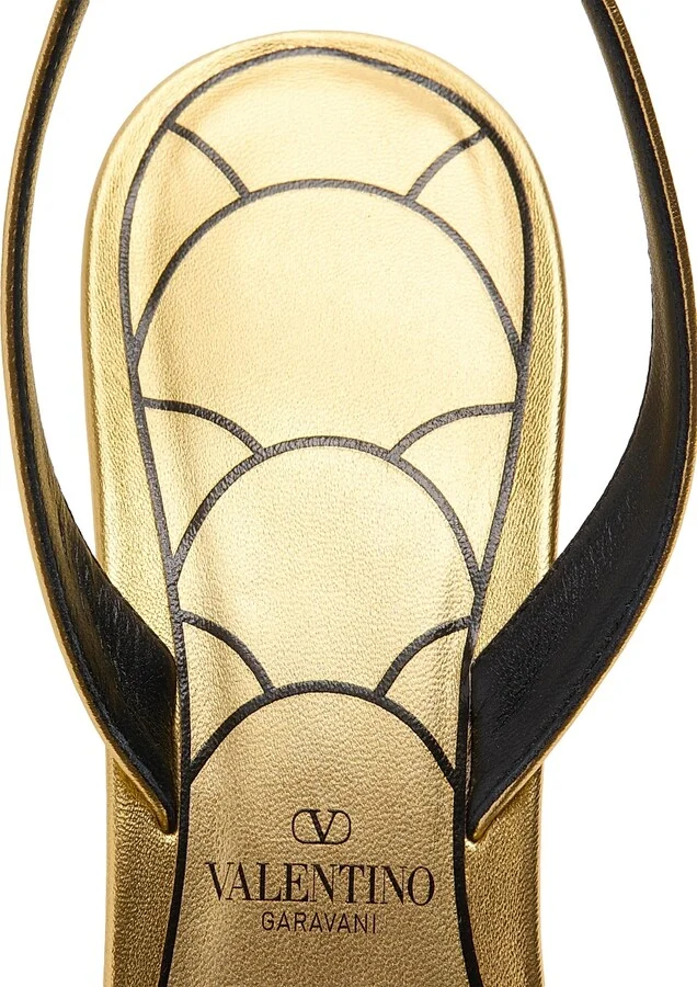 Women's Ladycrush 85MM Sandals in Laminated Nappa with Crystals - Multicolored - Size 9 - Image 7