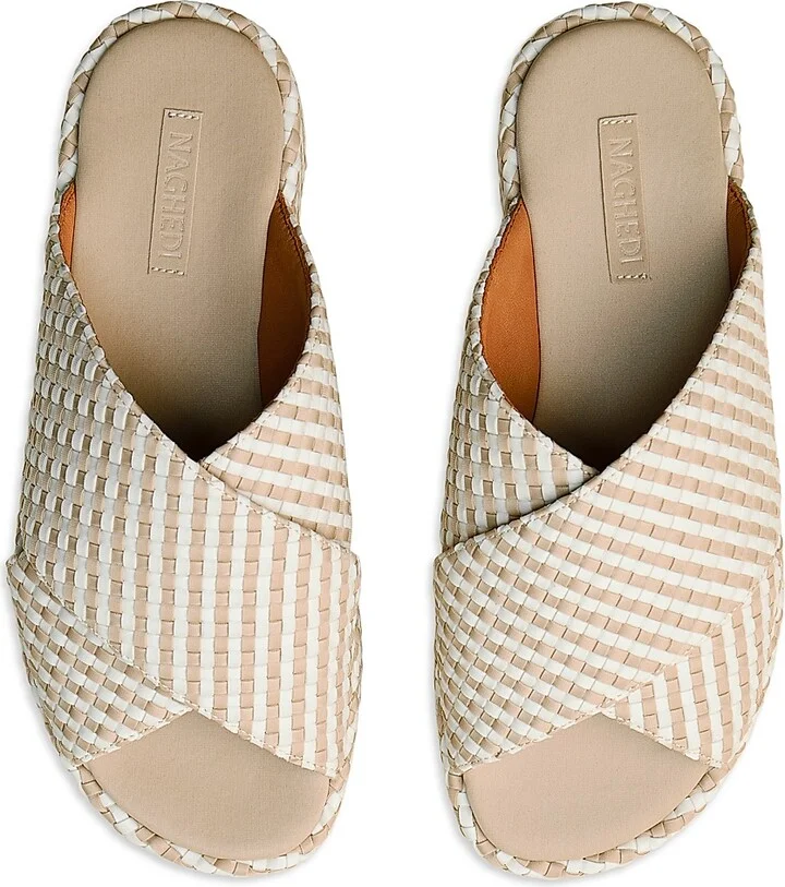 Women's Laguna Striped Geo Platform Sandals - Mykonos - Size 11 - Image 2