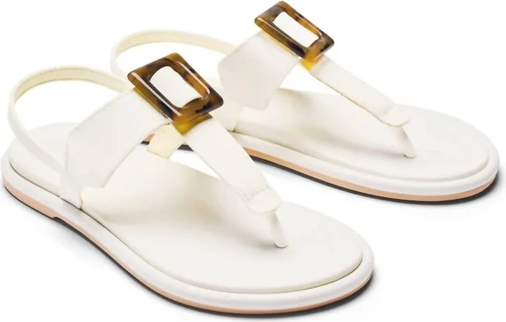 Women's Lai T Bar Sandal In White