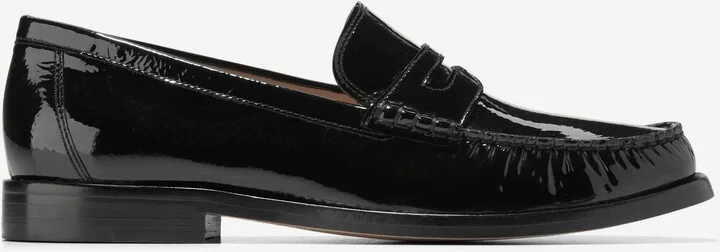 Black Crinkle Patent