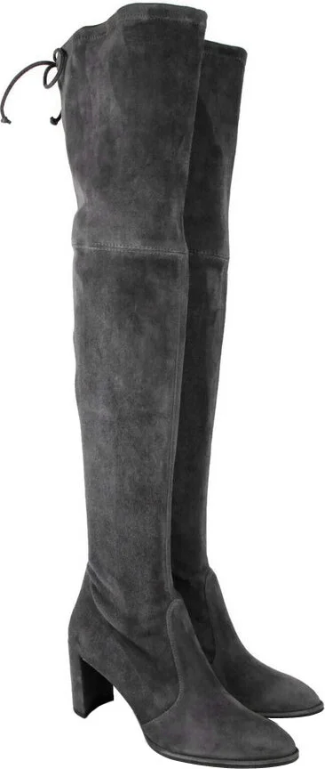 Women's Landmark Slate Suede Over-the-knee Boot - Image 2