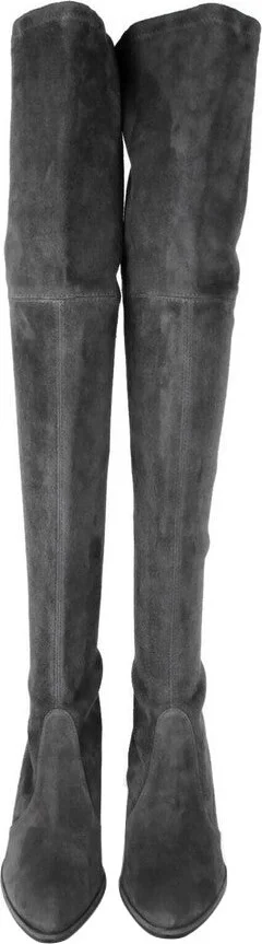Women's Landmark Slate Suede Over-the-knee Boot - Image 3