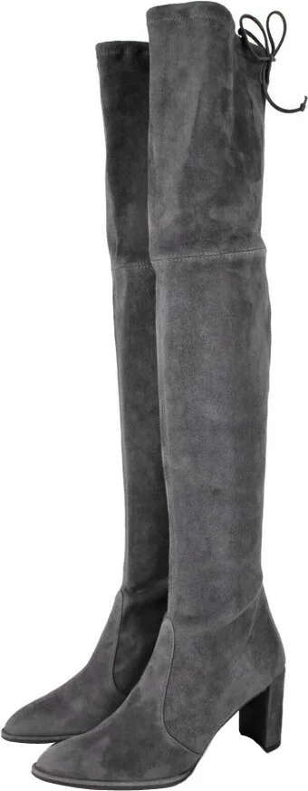Women's Landmark Slate Suede Over-the-knee Boot - Image 4