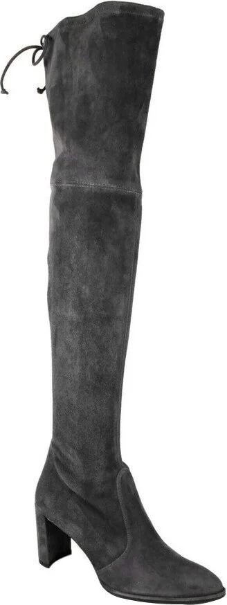 Women's Landmark Slate Suede Over-the-knee Boot - Image 6