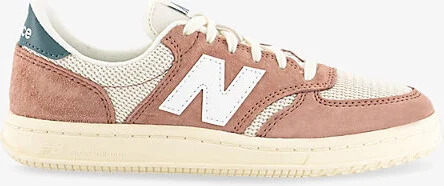 Womens Landslide T500 Suede Low-Top Trainers 6.5