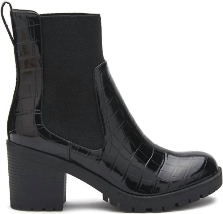 Women's Lane Combat Boot In Black
