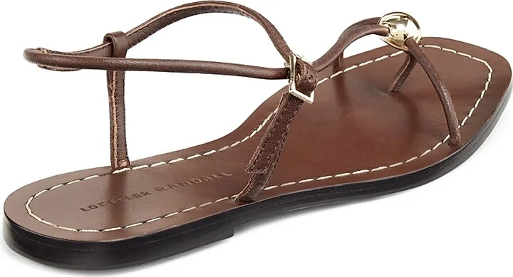 Women's Lara Strappy Flat Sandals - Black - Size 11 - Image 6