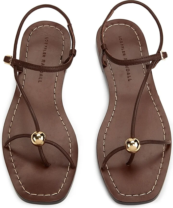 Women's Lara Strappy Flat Sandals - Black - Size 11 - Image 7