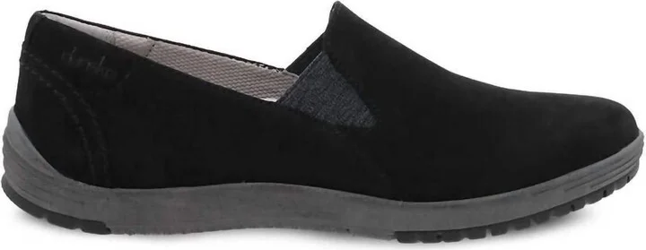 Women's Laraine Waterproof Slip Ons In Black