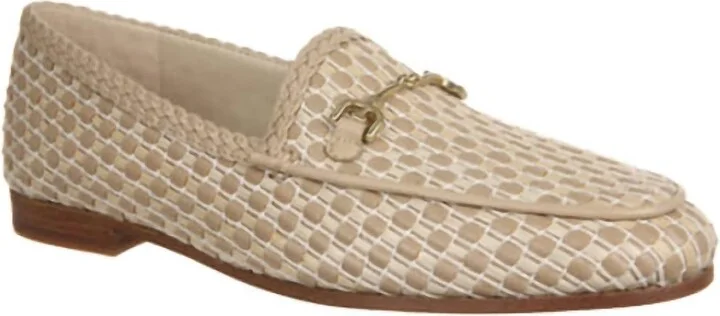 Women's Laurel Bit Loafer In Ivory Woven