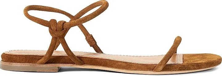 Women's Laurel Suede Sandals - Tan - Size 5
