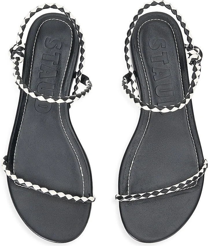 Women's Laurel Woven Theater Sandals - Black - Size 5 - Image 3