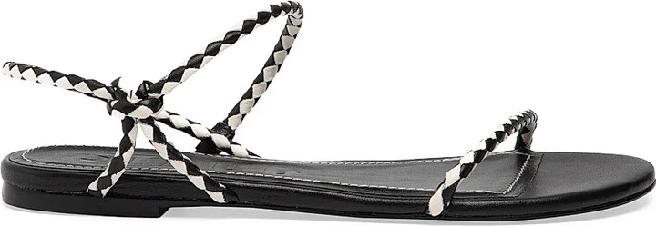 Women's Laurel Woven Theater Sandals - Black - Size 5