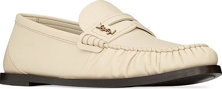 Women's Laurent Loafers in Smooth Leather - Black - Size 7 - Image 7