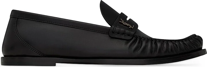 Women's Laurent Loafers in Smooth Leather - Black - Size 7