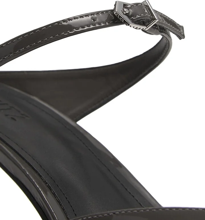 Women's Laurie 70MM Patent Leather Mules - Vino - Size 6.5 - Image 10