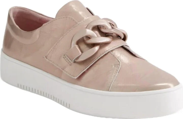 Women's Layant Leather Sneakers In Pale Pink