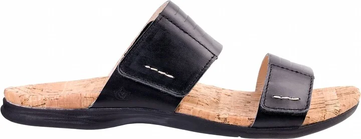 Women's Layla Slide Sandal In Black