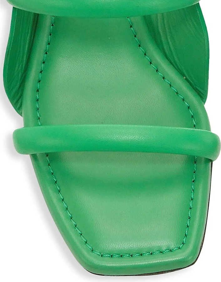 Women's Le Carlotta Leather Mules - Blanc - Size 5.5 - Image 4