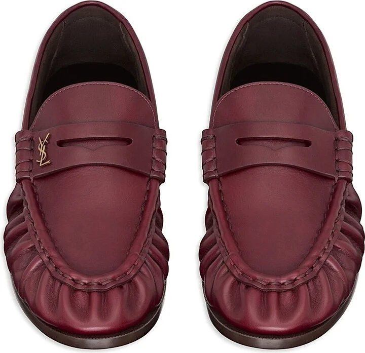 Women's Le Loafers Supple in Smooth Leather - Dark Ruby - Size 7 - Image 3