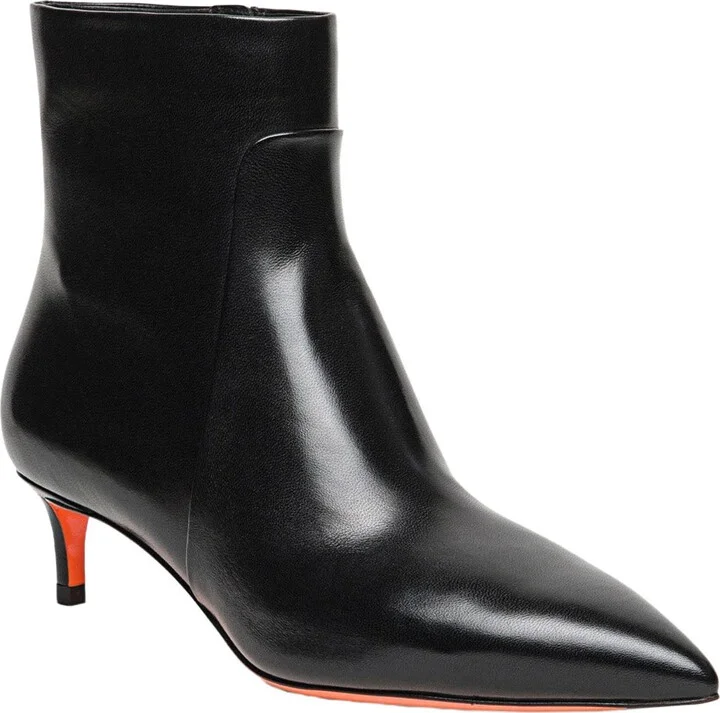 Women's leather ankle boot - Image 2