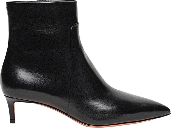 Women's leather ankle boot