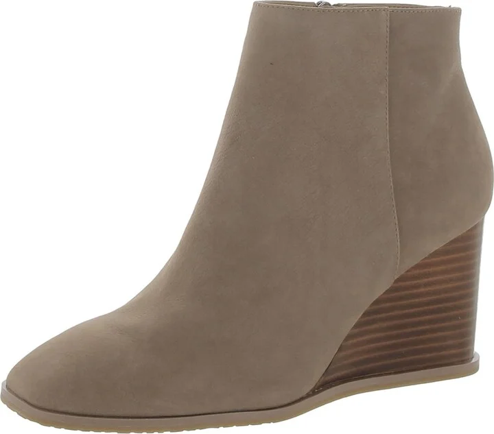 Womens Leather Ankle Booties