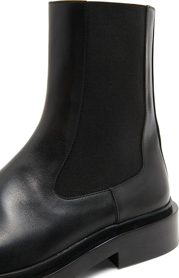 Women's Leather Ankle Boots - Black - Size 6 - Image 5