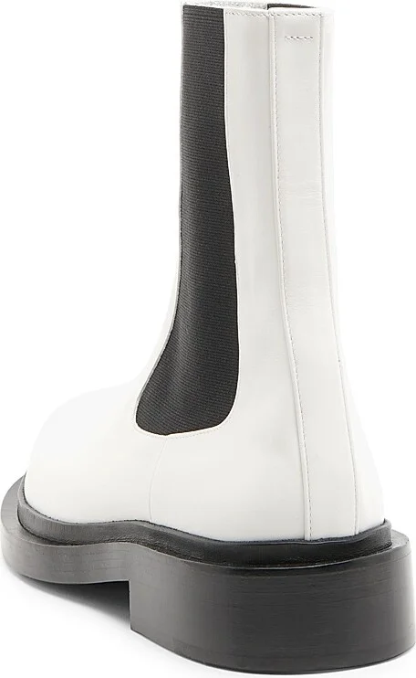 Women's Leather Ankle Boots - Black - Size 6 - Image 7