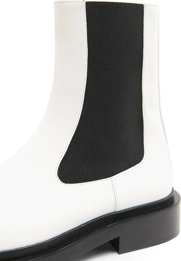 Women's Leather Ankle Boots - Black - Size 6 - Image 9