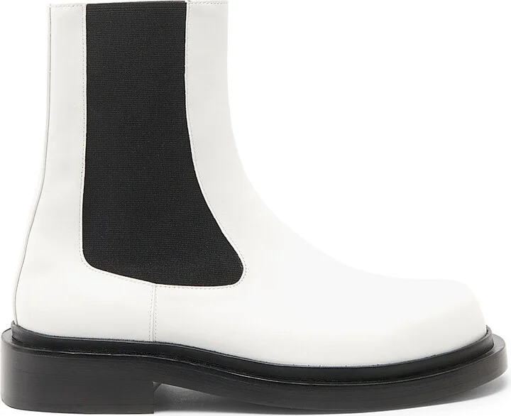 Women's Leather Ankle Boots - Black - Size 6 - Image 10
