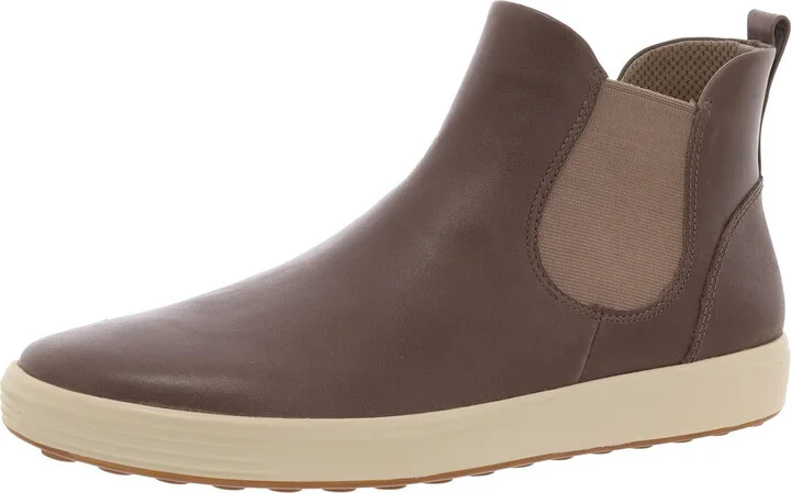 Womens Leather Ankle Chelsea Boots